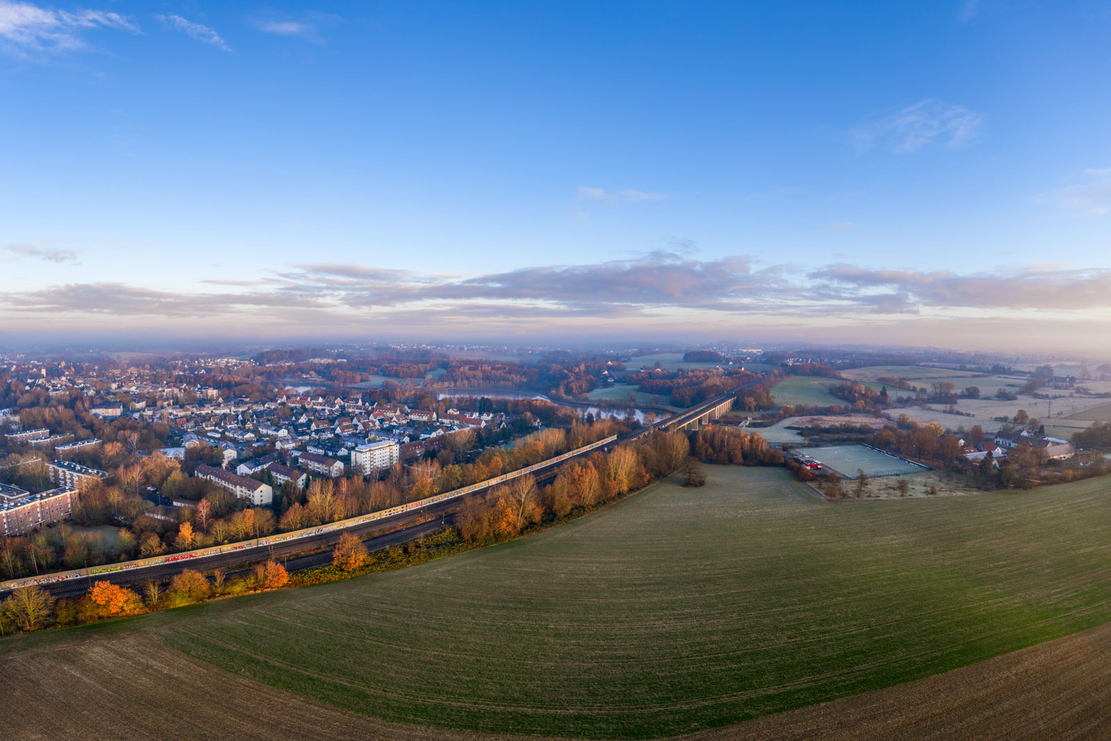 District 'Schildesche' from the air in November 2019.
