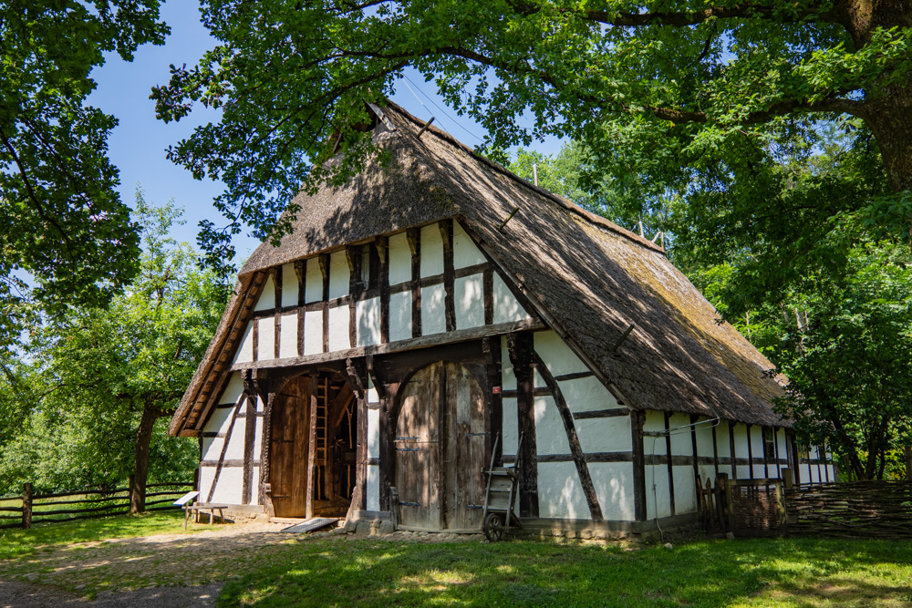 farmhouse at the open-air museum in Detmold