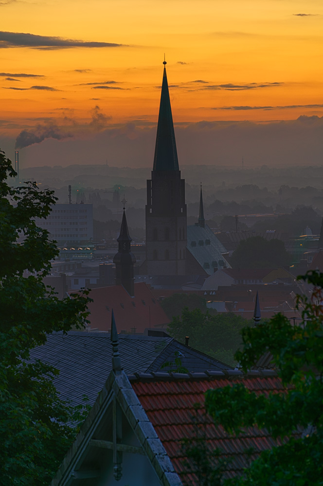 Sunrise over Bielefeld