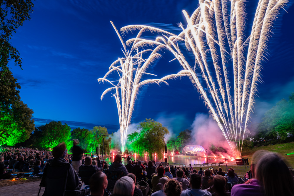 vielHarmonie 2019 - Feuerwerk in the Bürgerpark