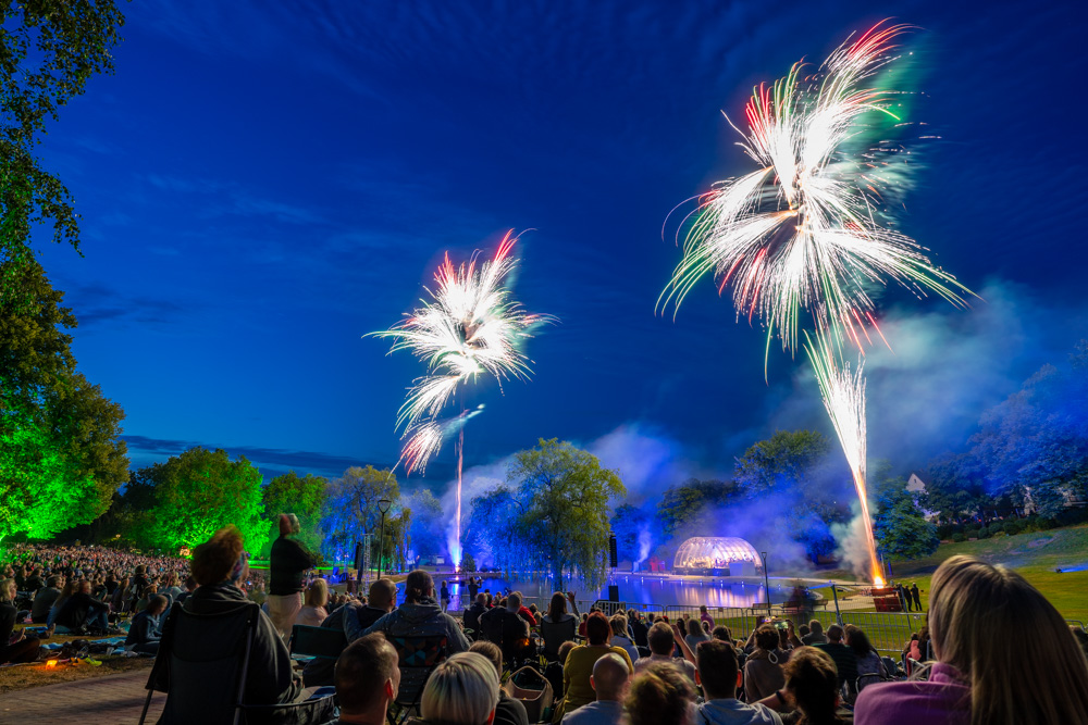 vielHarmonie 2019 - Feuerwerk in the Bürgerpark