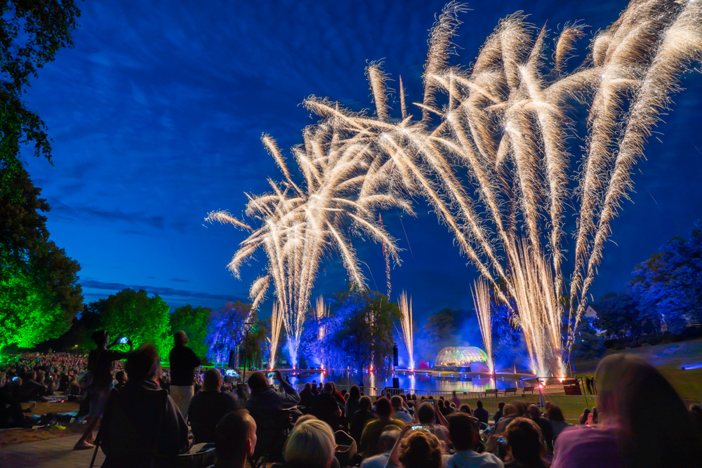 vielHarmonie 2019 - Feuerwerk in the Bürgerpark