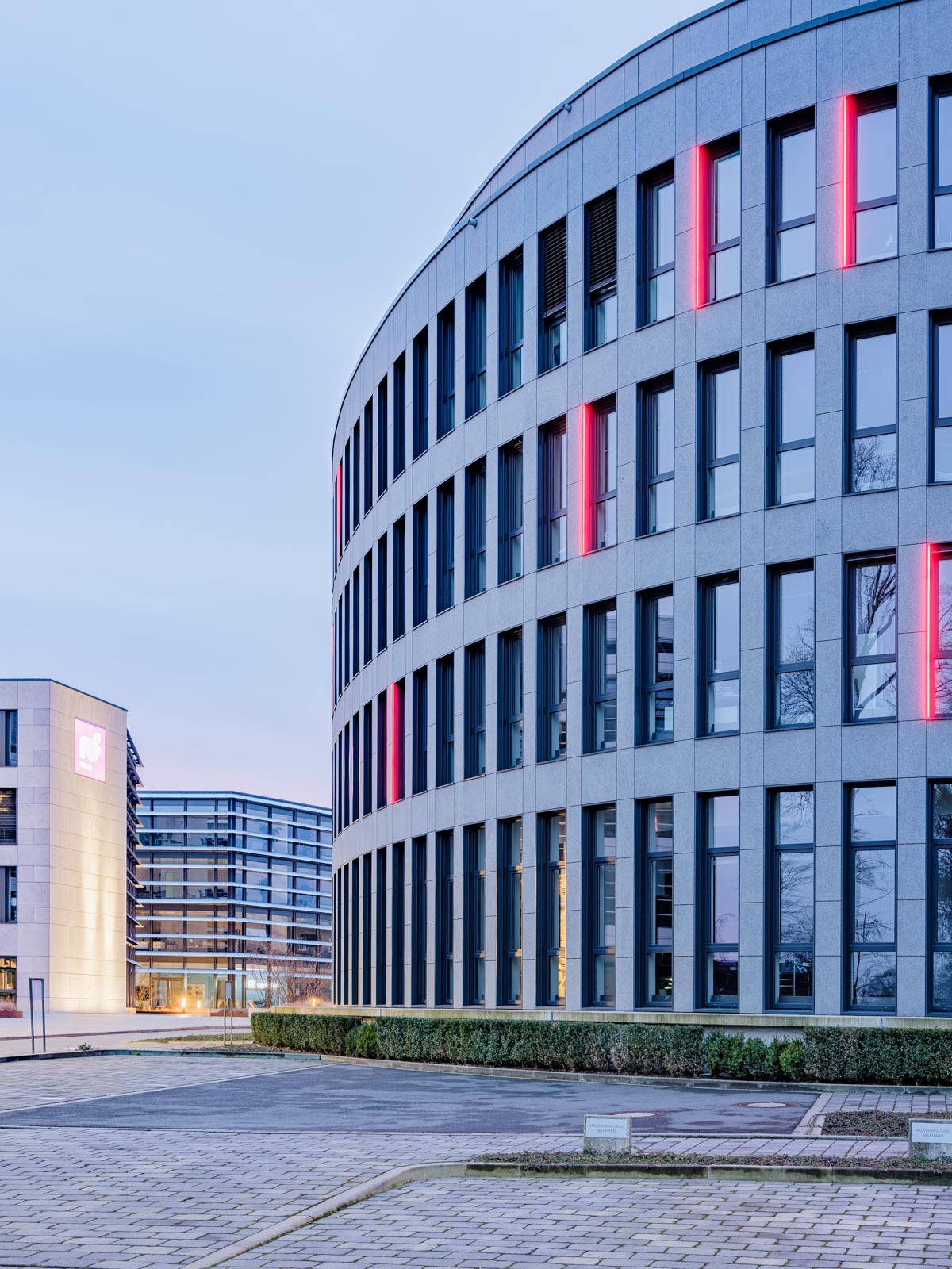 Office building at 'Lenkwerk' (Bielefeld, Germany).