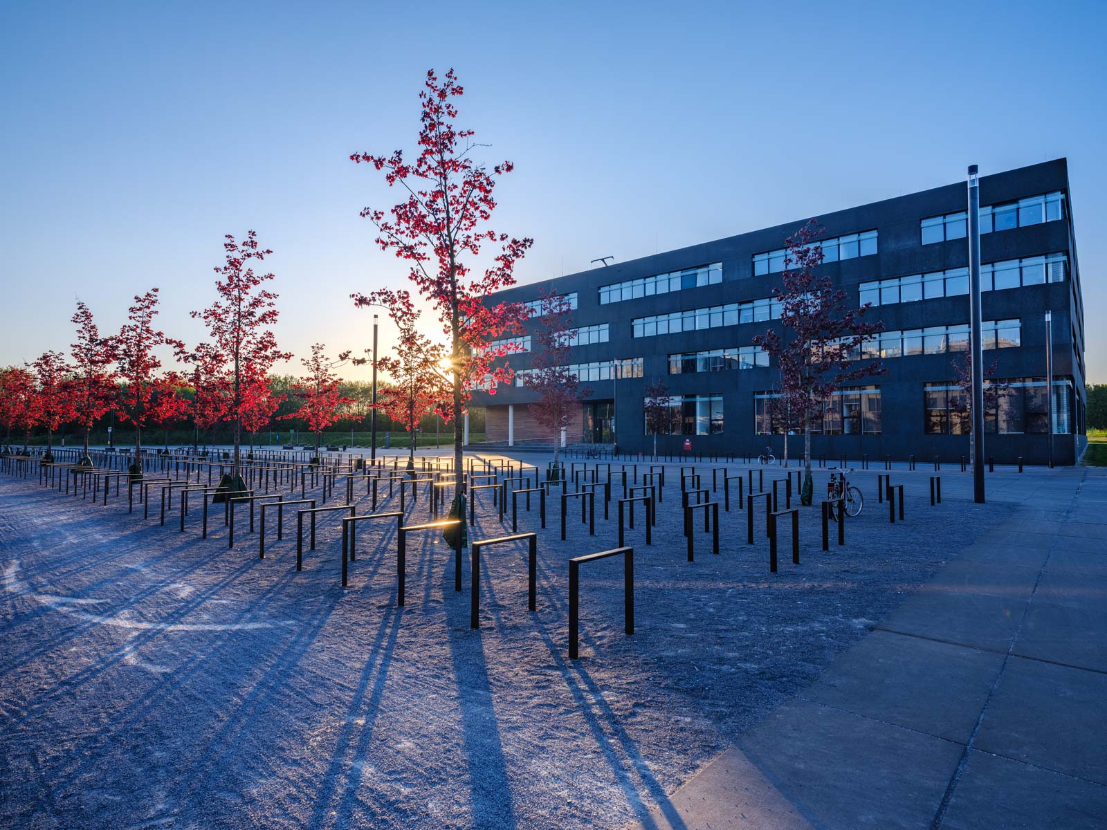 North Campus with CITEC at Bielefeld University in April 2020 (Germany).