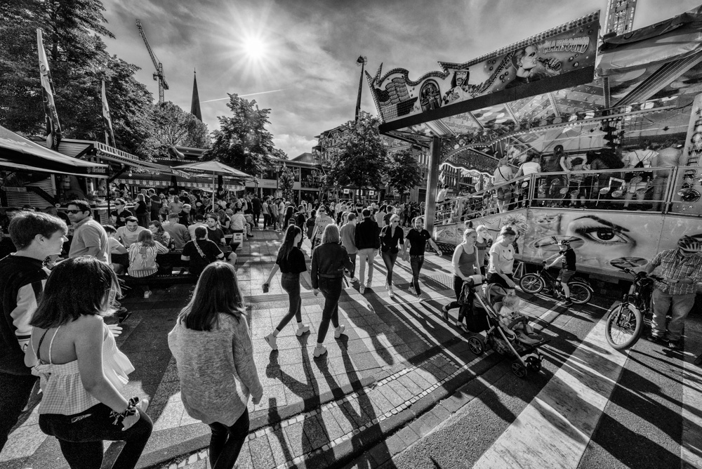 Leinewebermarkt at the 'Rathausplatz'